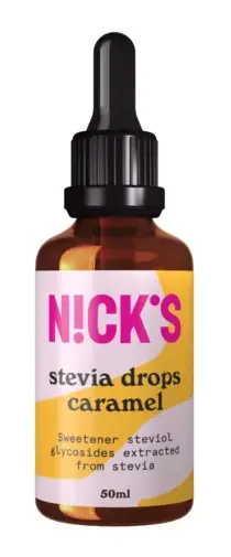 Nick's Stevia Drops Caramel 50ml