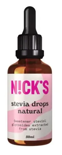 Nick's Stevia Drops Natural 50 ml