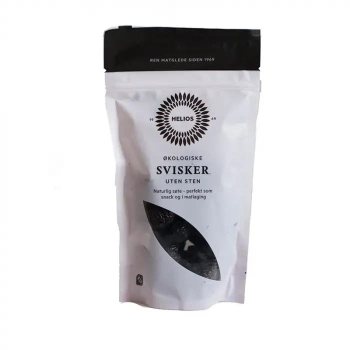 Helios Økologiske Svisker uten stein 150 g