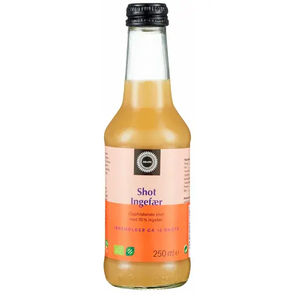 Helios Økologisk Ingefærshot 250 ml