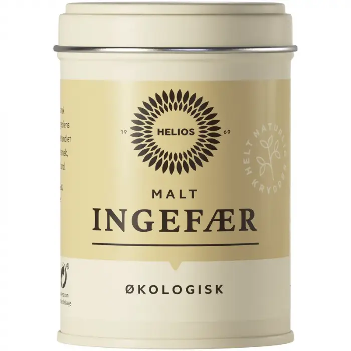 Helios Økologisk Malt Ingefær 15 g