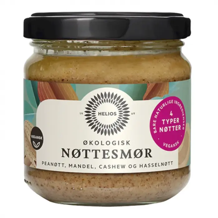 Helios Økologisk Nøttesmør 180 g