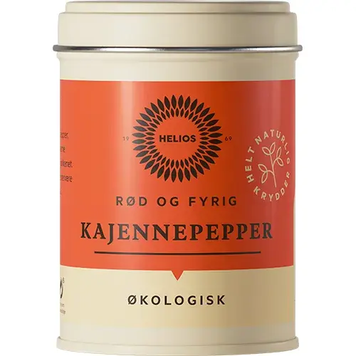 Helios Økologisk Kajennepepper 30 g