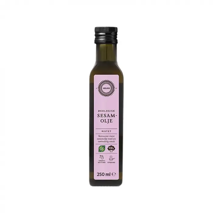 Helios Økologisk Sesamolje Ristet 250 ml