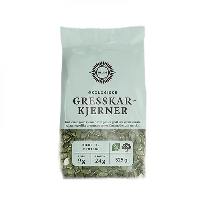Helios Gresskarkjerner 325 g