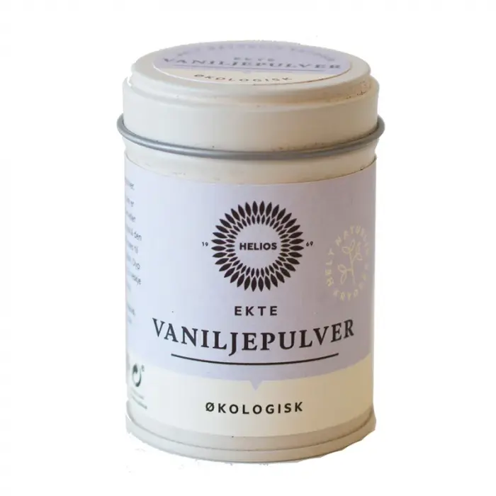 Helios Økologisk Ekte Vaniljepulver 10 g