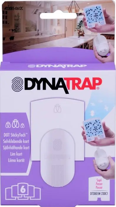 Dynatrap Klebekort Refill 6stk