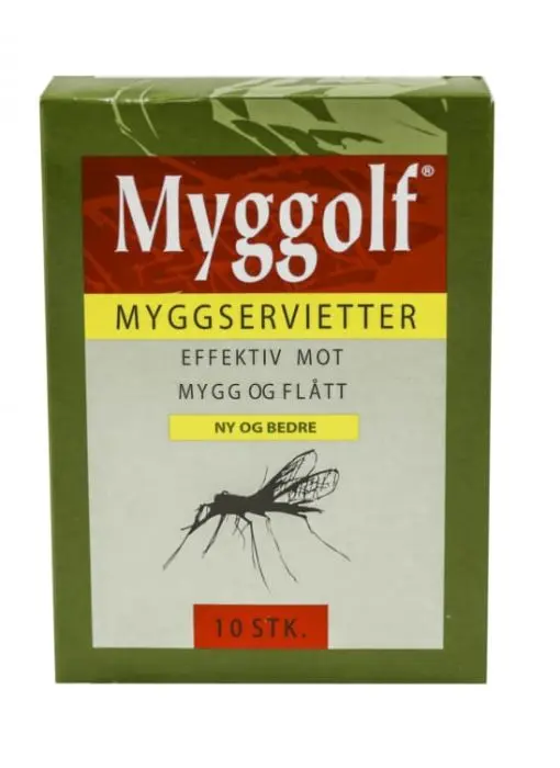 Myggolf Myggserviett 10pk