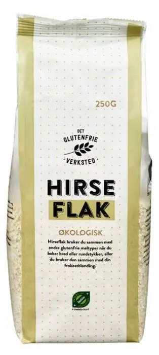 Økologisk Hirseflak 250 g