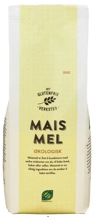 Økologisk Maismel 350g