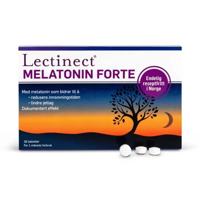 Lectinect Melatonin Forte 30 Tabletter