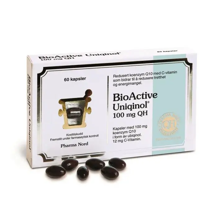 Pharma Nord Bio-active uniqinol 100 mg 60 Kapsler