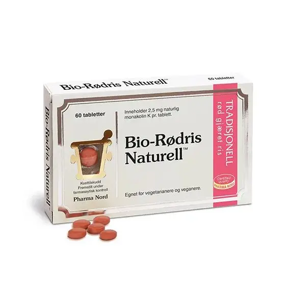 Pharma Nord Bio Rødris Naturell 60 Tabletter