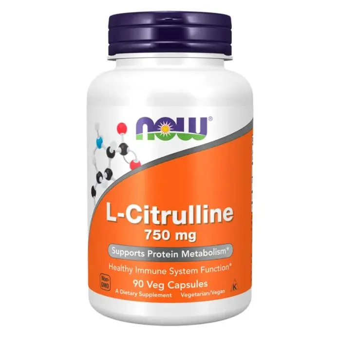 Now L-citruline 750 mg 90 Kapsler