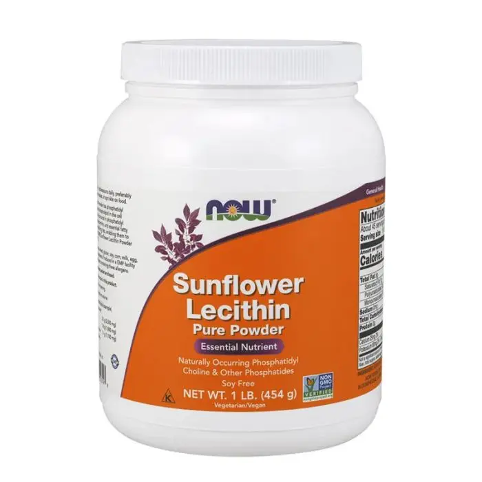Now Sunflower Lecithin Powder 454 g