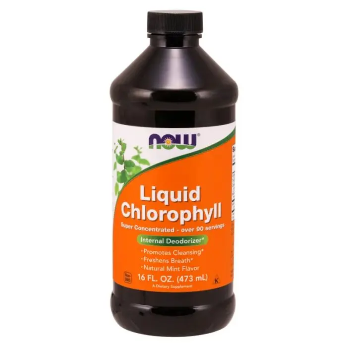 Now Liquid Chlorophyll Mint Smak 473 ml