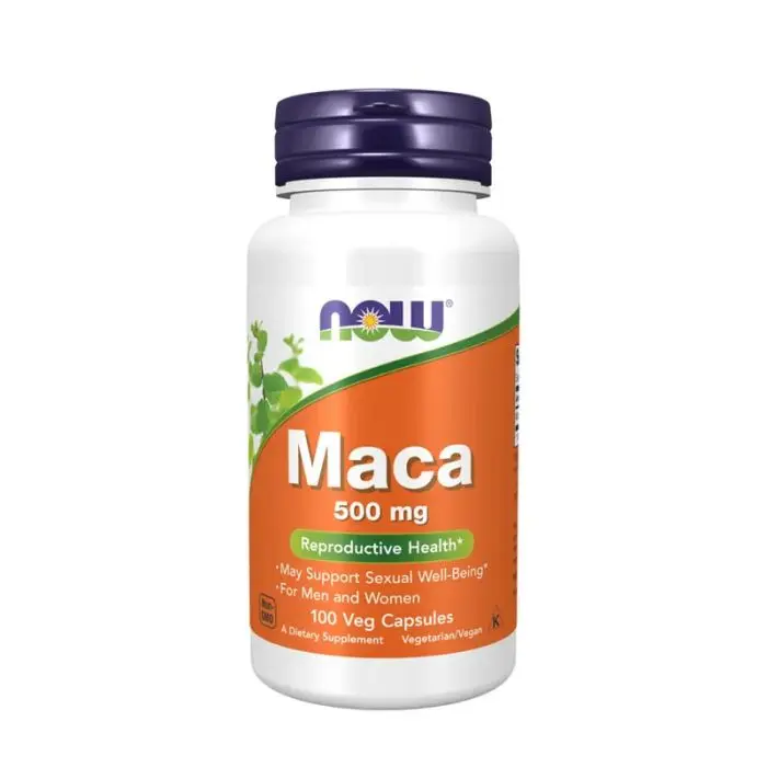 Now Maca 500 mg 100 Kapsler