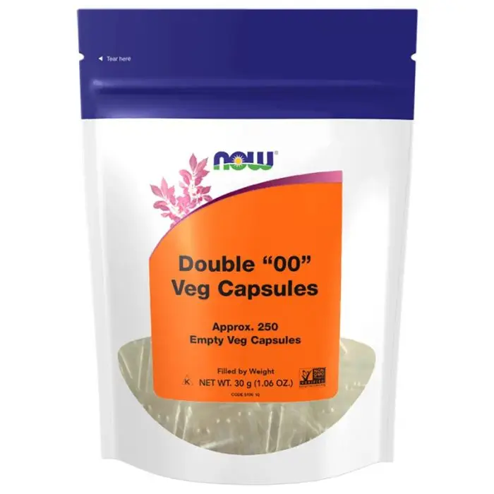 Now Empty 00 Vegan Capsules 250 stk