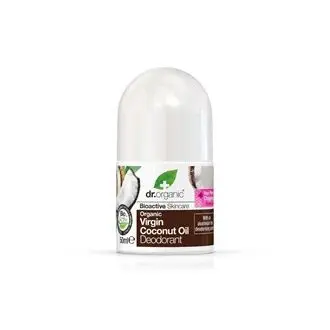 Dr Organic Coconut Oil Deo Roll On 50 Ml