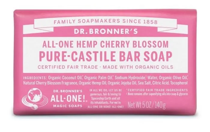 Dr. Bronner's Magic Bar Soap Cherry-Blossom 140g