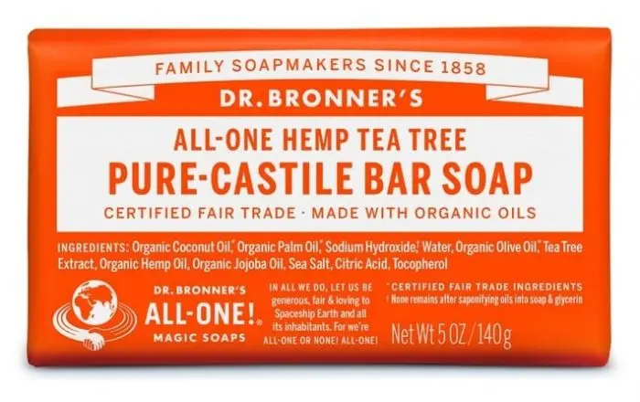 Dr. Bronner's Magic Bar Soap Tea Tree 140g