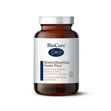Biocare Bio Acidophilus Forte Plus 30 Kapsler