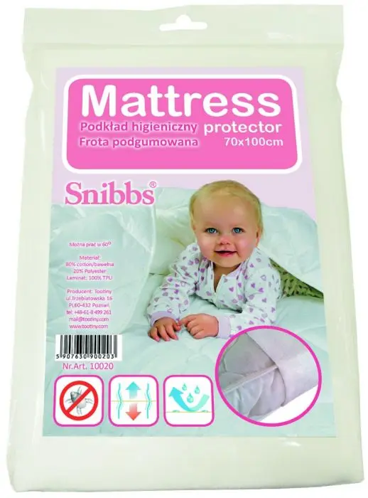 Snibbs sengebeskyttelse barn 70x100 cm 1 stk