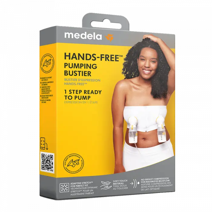 Medela Hands-free™ Pumpe-Bustier svart XL