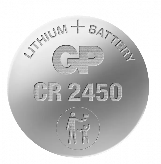 GP Lithium knappcelle CR2450 1-pk