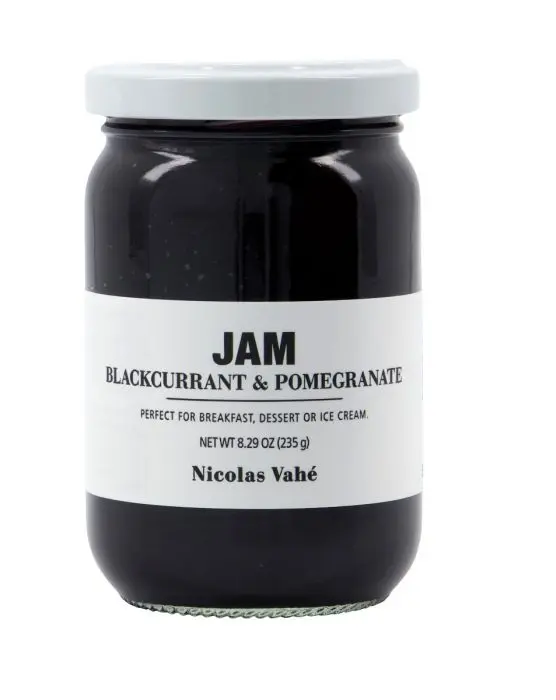 Nicolas Vahé Jam Blackcurrant & Pomegranate 235 g