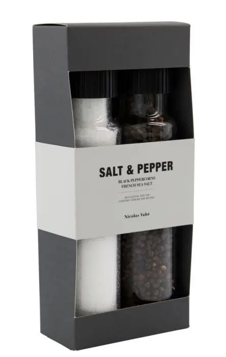 Nicolas Vahé Gaveeske, Nicolas Vahé Salt & Pepper 140 g, 335 g