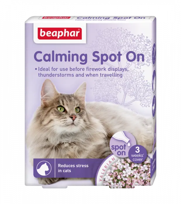 Beaphar Calming Spot-on Katt 3 × 0,55 ml