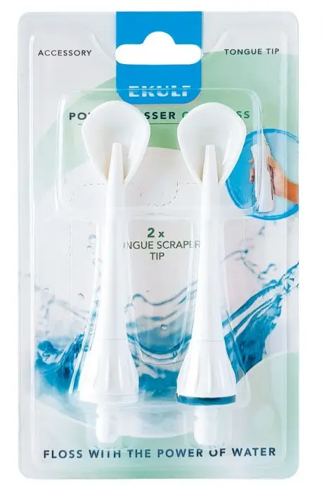 Ekulf powerfloss big tong scraper tip 2 stk