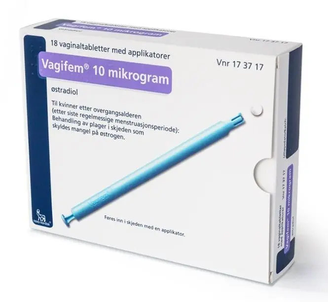Vagifem 10 mcg vaginaltabletter med applikator 18 stk