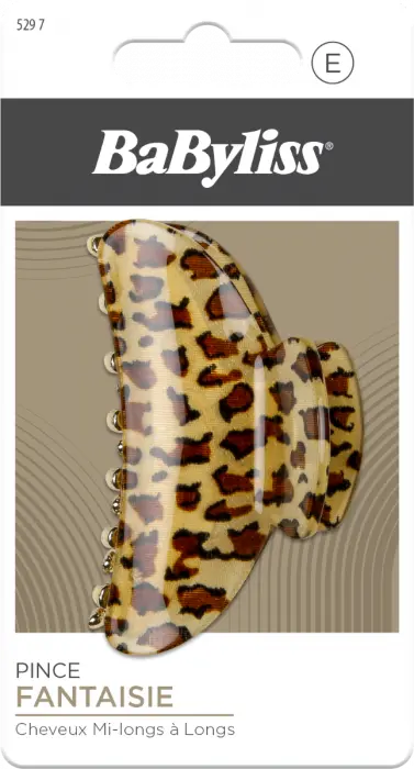 BaByliss hårklype leopard 1 stk