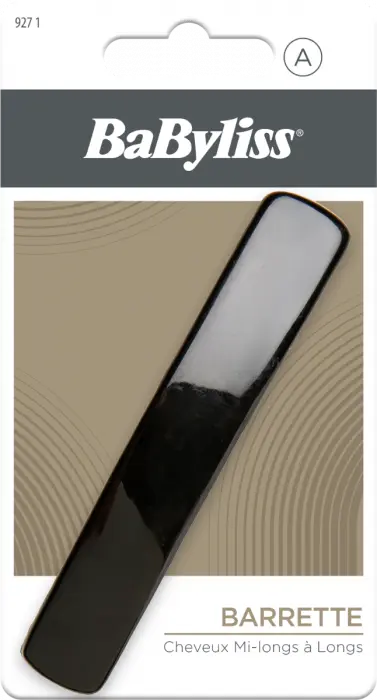 BaByliss hårspenne barrette sort 1 stk