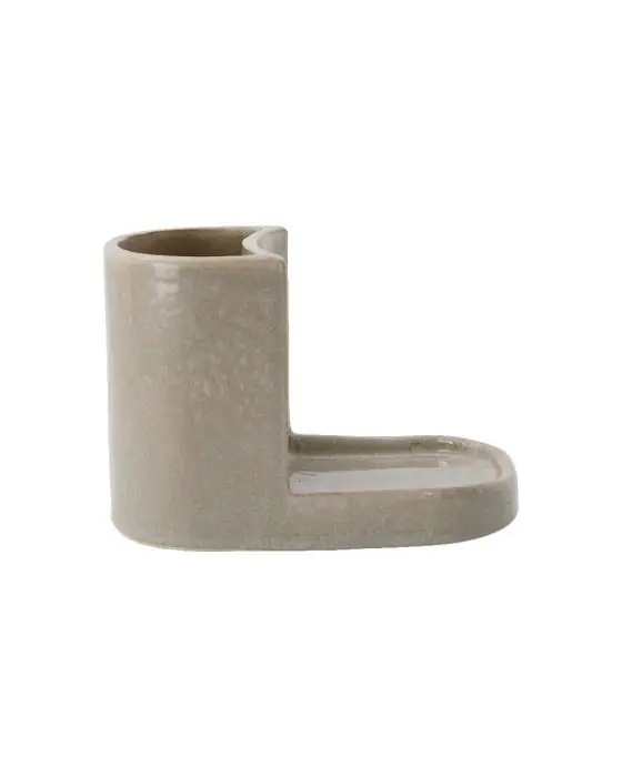 Meraki Børste- og Såpeholder Shellish Grey
