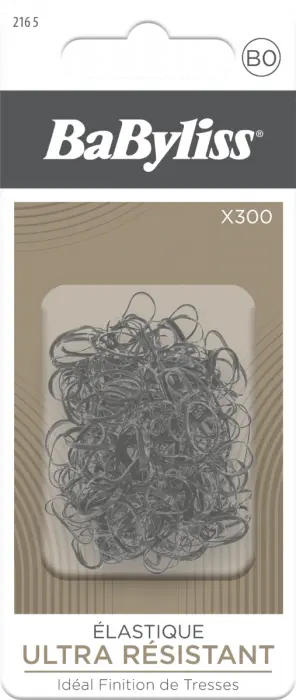 BaByliss minihåstrikker sort 300 stk