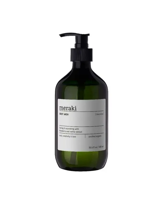 Meraki Body Wash Linen Dew 490 ml
