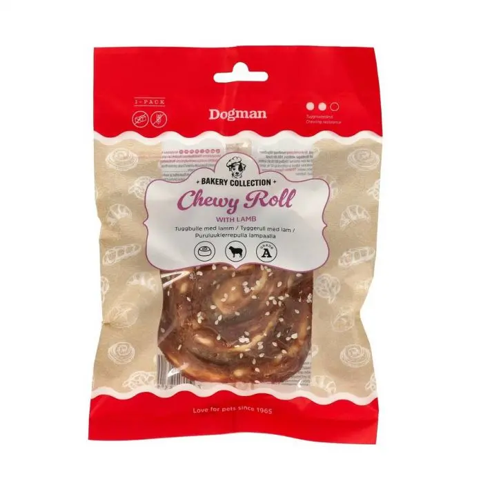Dogman Bakery Collection Tyggbolle Med Lam 10 cm