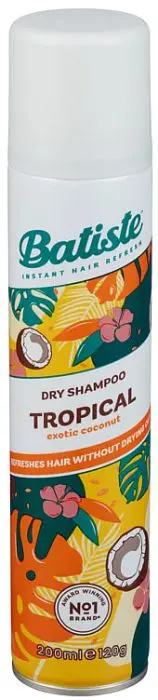 Batiste Tropical Dry Shampoo 200ml