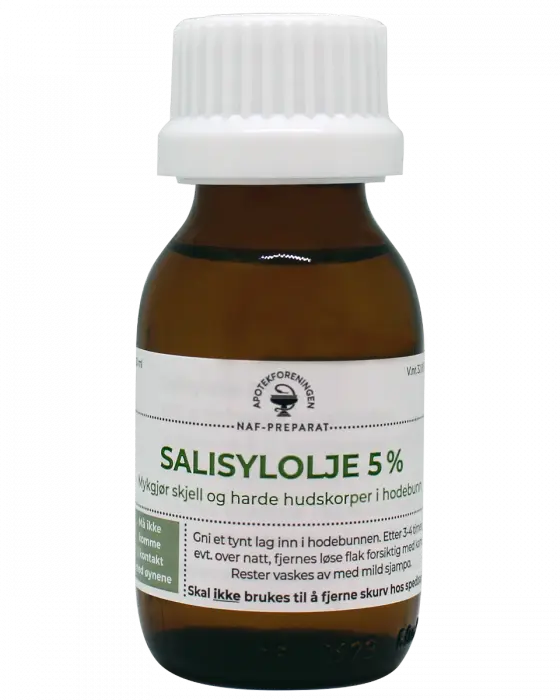 Salisylolje NAF lin 5% 60 ml