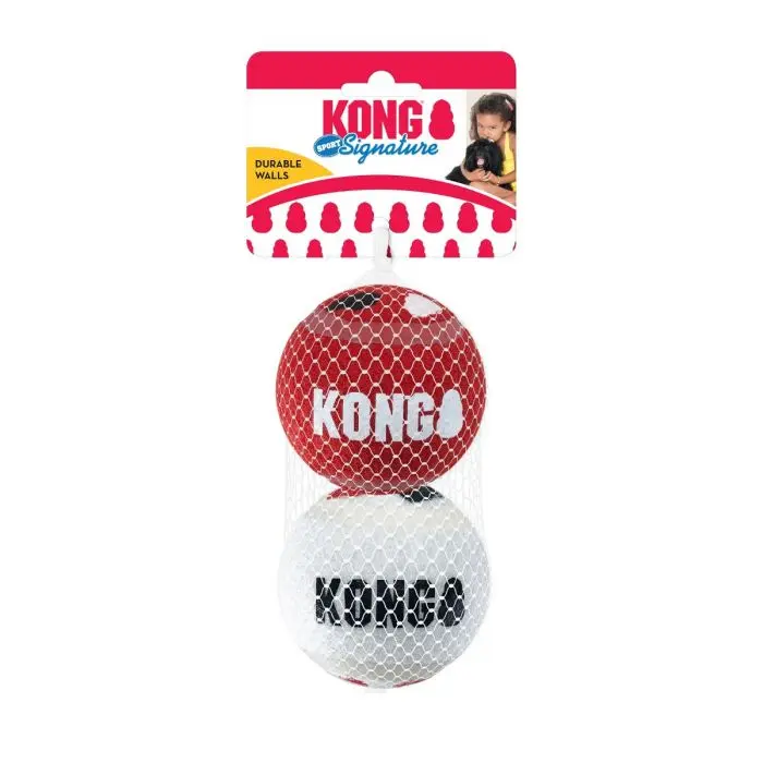 KONG Signature SportBalls 2 pk flerfarget L