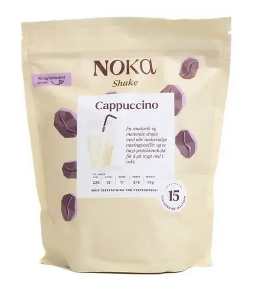 Noka Cappuccinomilkshake 15 måltider