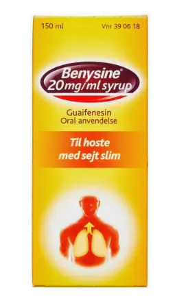 Benysine sirup 20mg/ml 150 ml