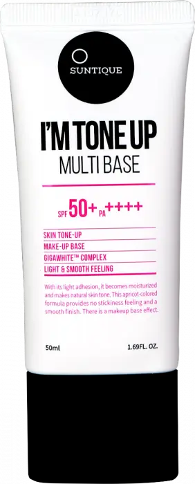 Suntique I’m Tone Up Multi Base solkrem ansikt SPF 50+ 50 ml