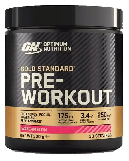 Optimum Nutrition Gold Standard Pre-Workout pulver vannmelon 330 g
