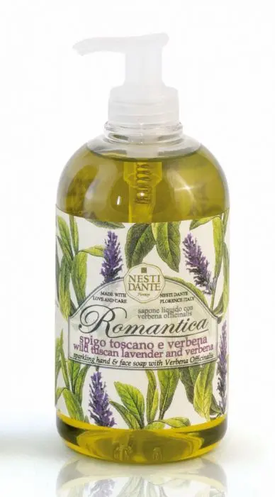 Nesti Dante Romantica Lavendel & Verbena Hand & Face Soap 500 ml