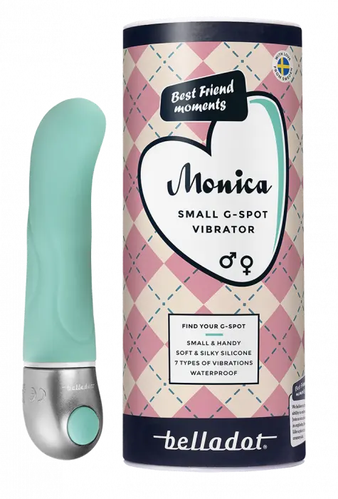 Belladot Monica Liten G-Spot Vibrator Grønn