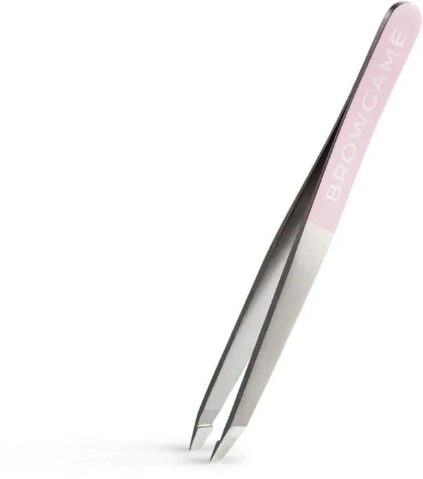 Browgame Original Tweezer Slanted Pink Pinsett